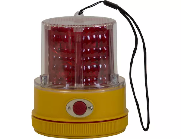 SL475R - 5 Inch by 4 Inch Portable Red LED Beacon Light