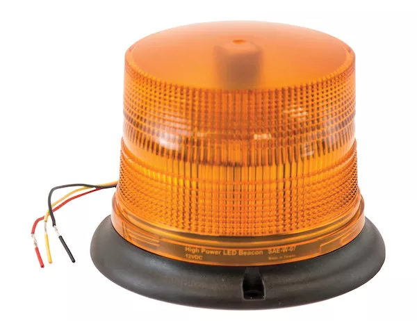 SL685ALP - 6.5 Inch by 5 Inch Amber LED Beacon Light