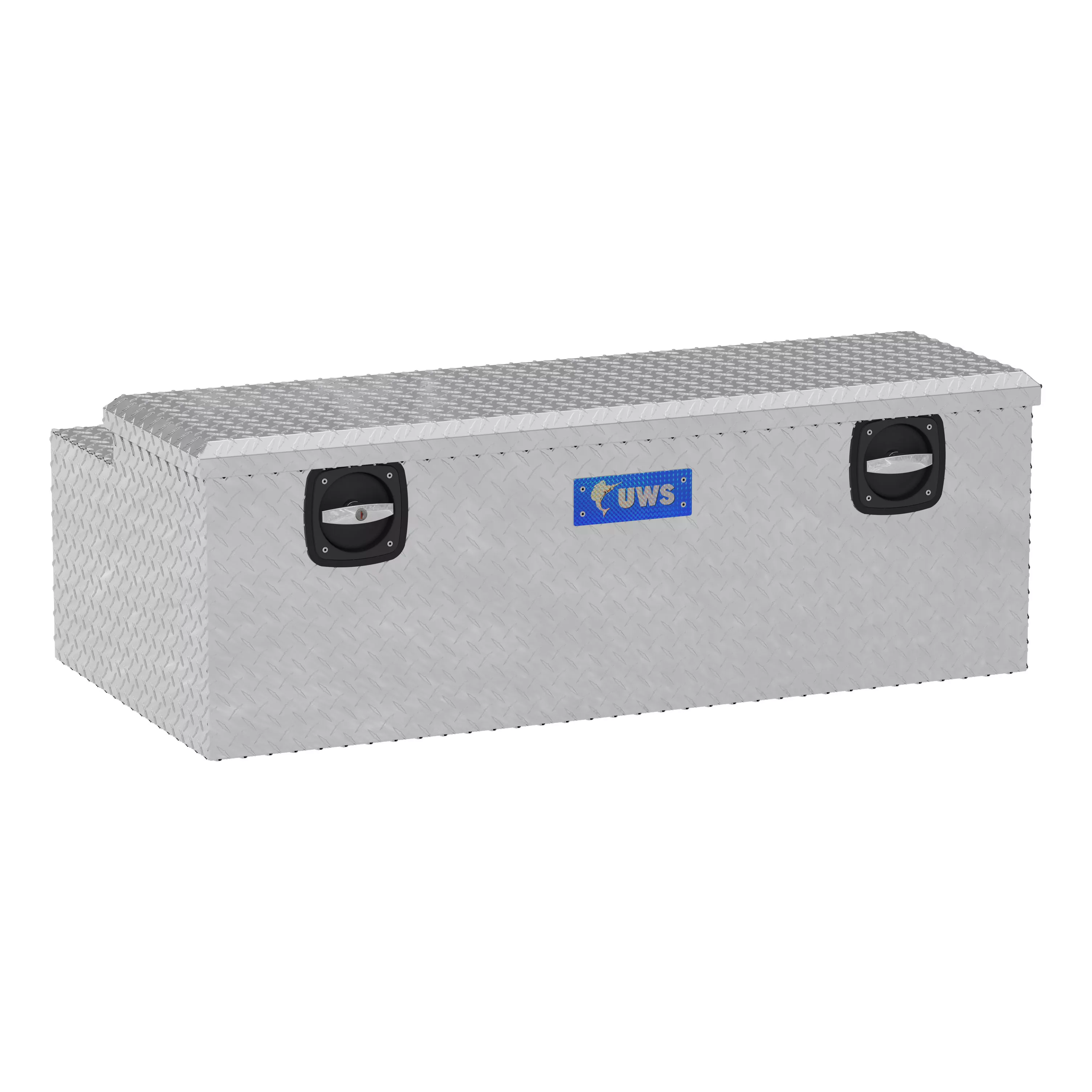 SLC-48 - Bright Aluminum Secure Lock 48" Under Tonneau Chest Box (LTL Shipping Only)