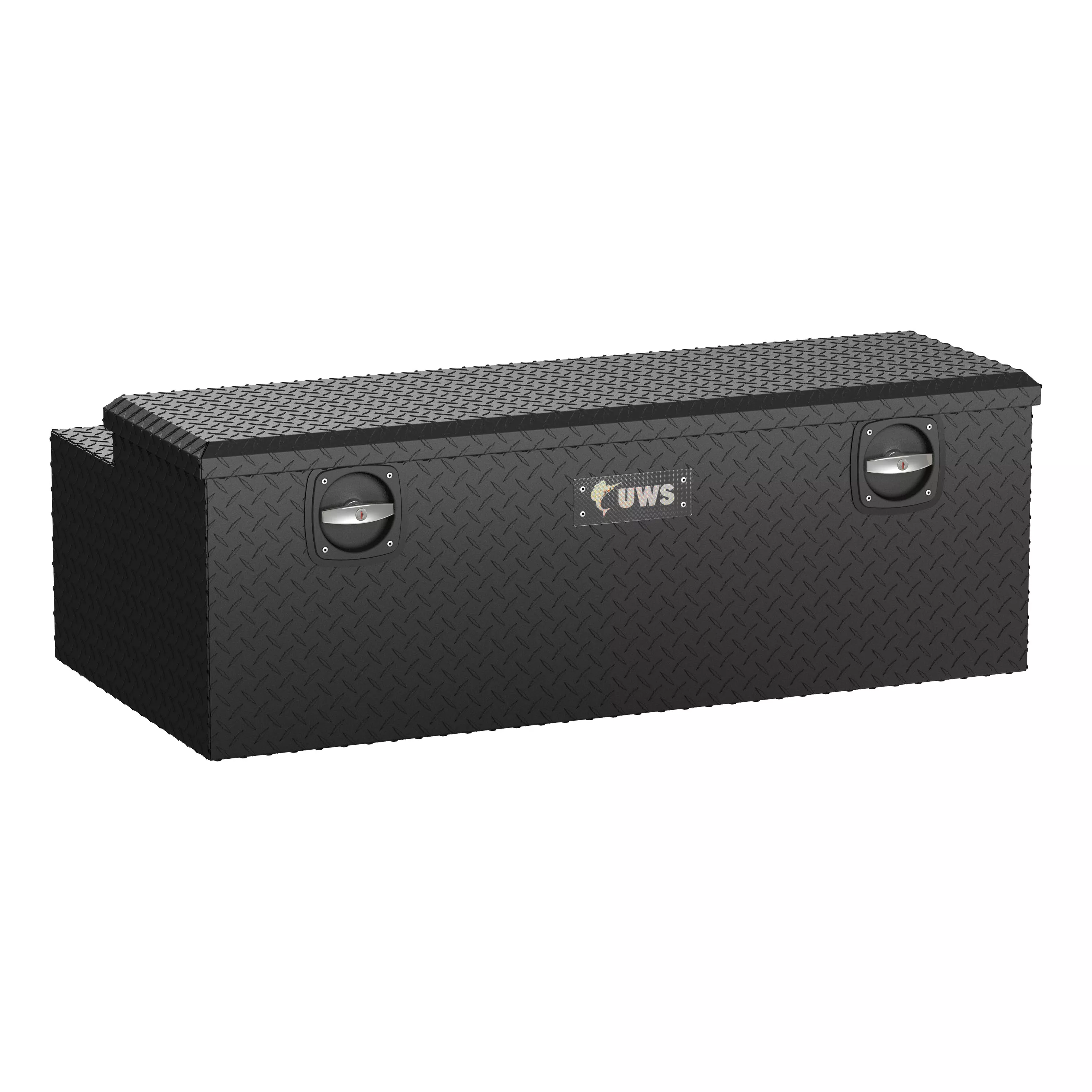 SLC-48-MB - Matte Black Aluminum Secure Lock 48" Under Tonneau Chest Box (LTL Shipping Only)