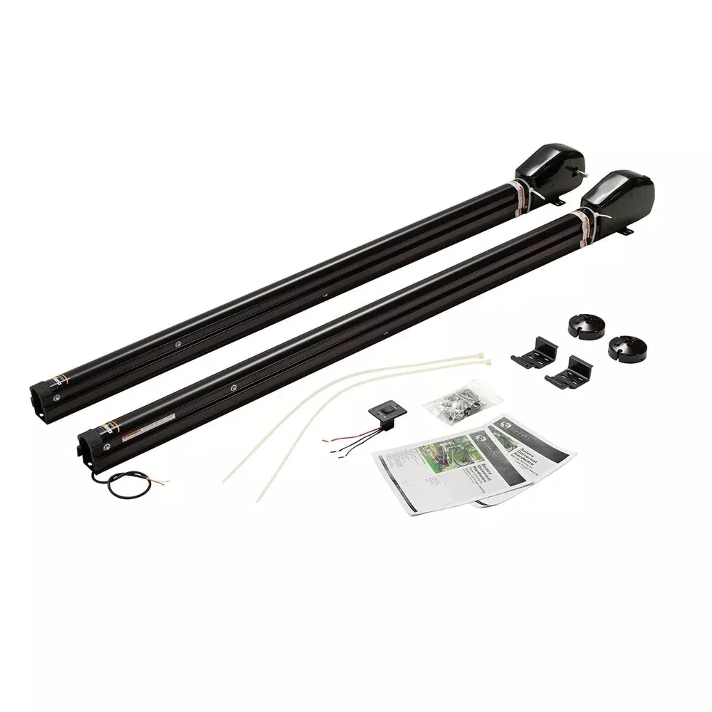 Solera - 3000 Series Universal RV Awning Arms & Hardware Kit - Short, Black - #2023052355