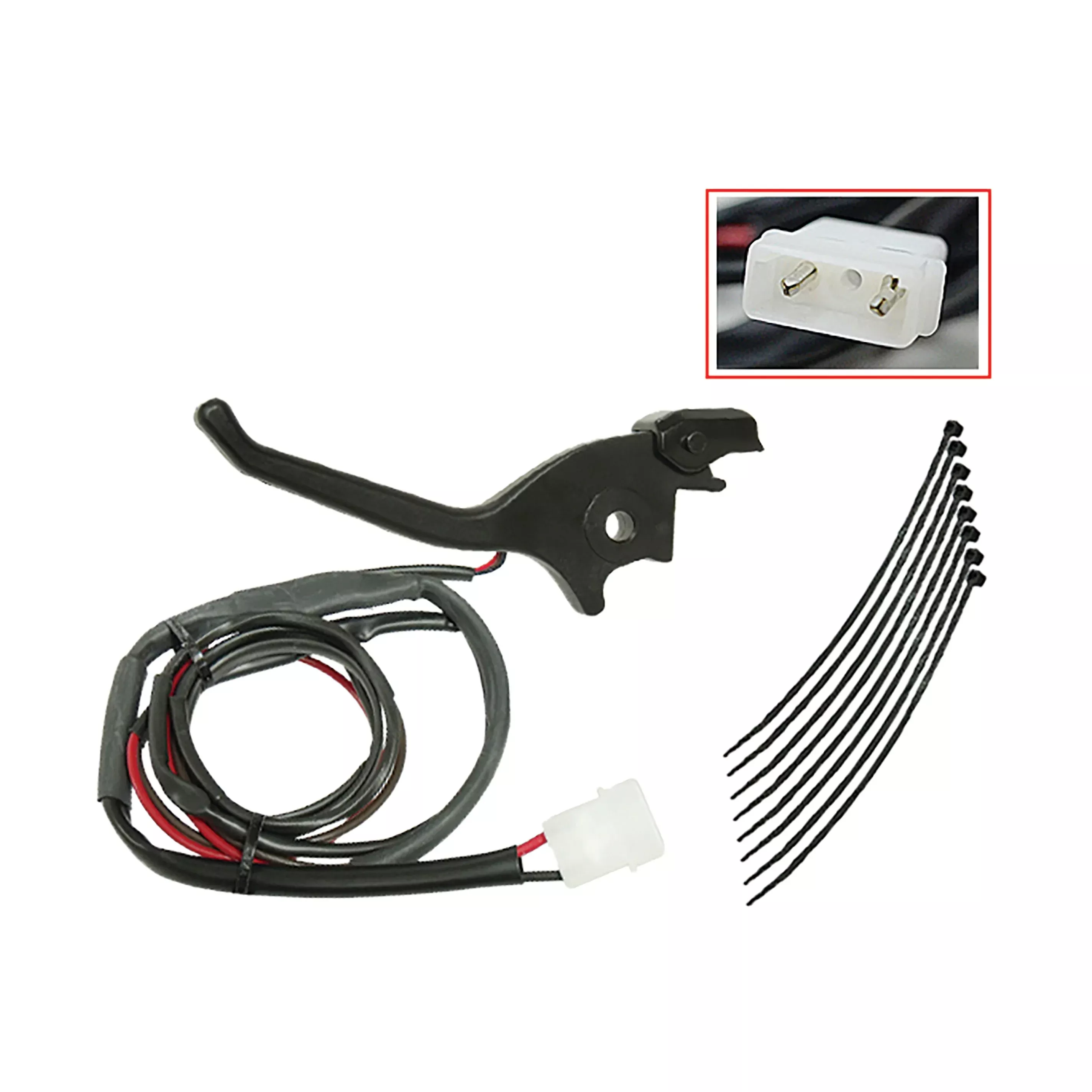 SP1 HEATED BRAKE LEVER POL - 12-19255H