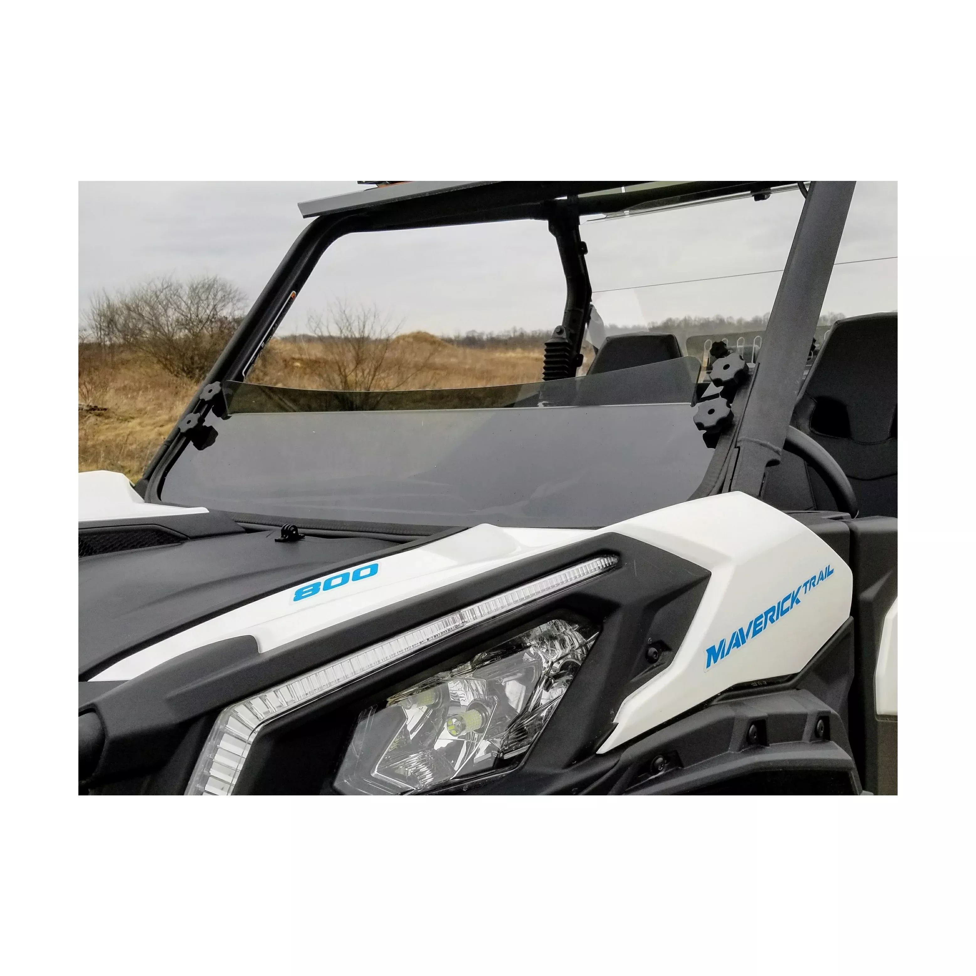 SPIKE HALF WINDSHIELD TINTED CAN MAVERICK TRAIL - 63-1211