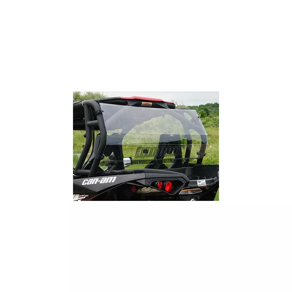 SPIKE REAR WINDSHIELD W/VENT CAN - 63-1175