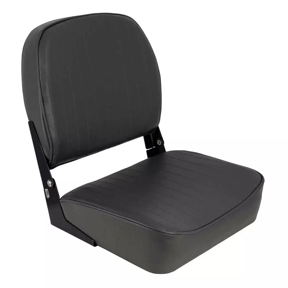 Springfield Marine 1040624 Economy Folding Seat – Charcoal
