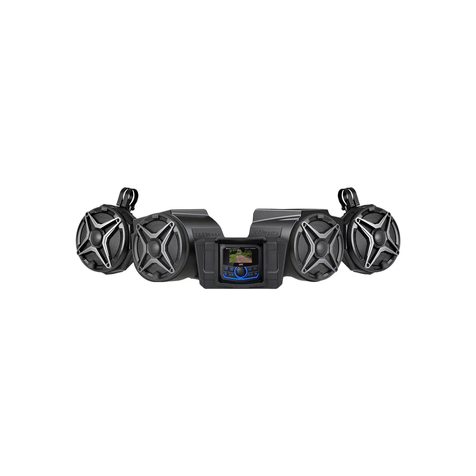 SSV WORKS 4 SPEAKER KIT W/ JVC CONTROLLER - 63-9613