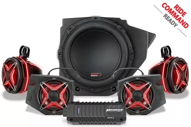 Ssv Works RZ34-Q5VRC 5 Speaker Kit Phase Eq Ride Command
