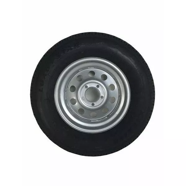 ST205/75R15 Tire C/5H Trailer Wheel Mini Modular Silv