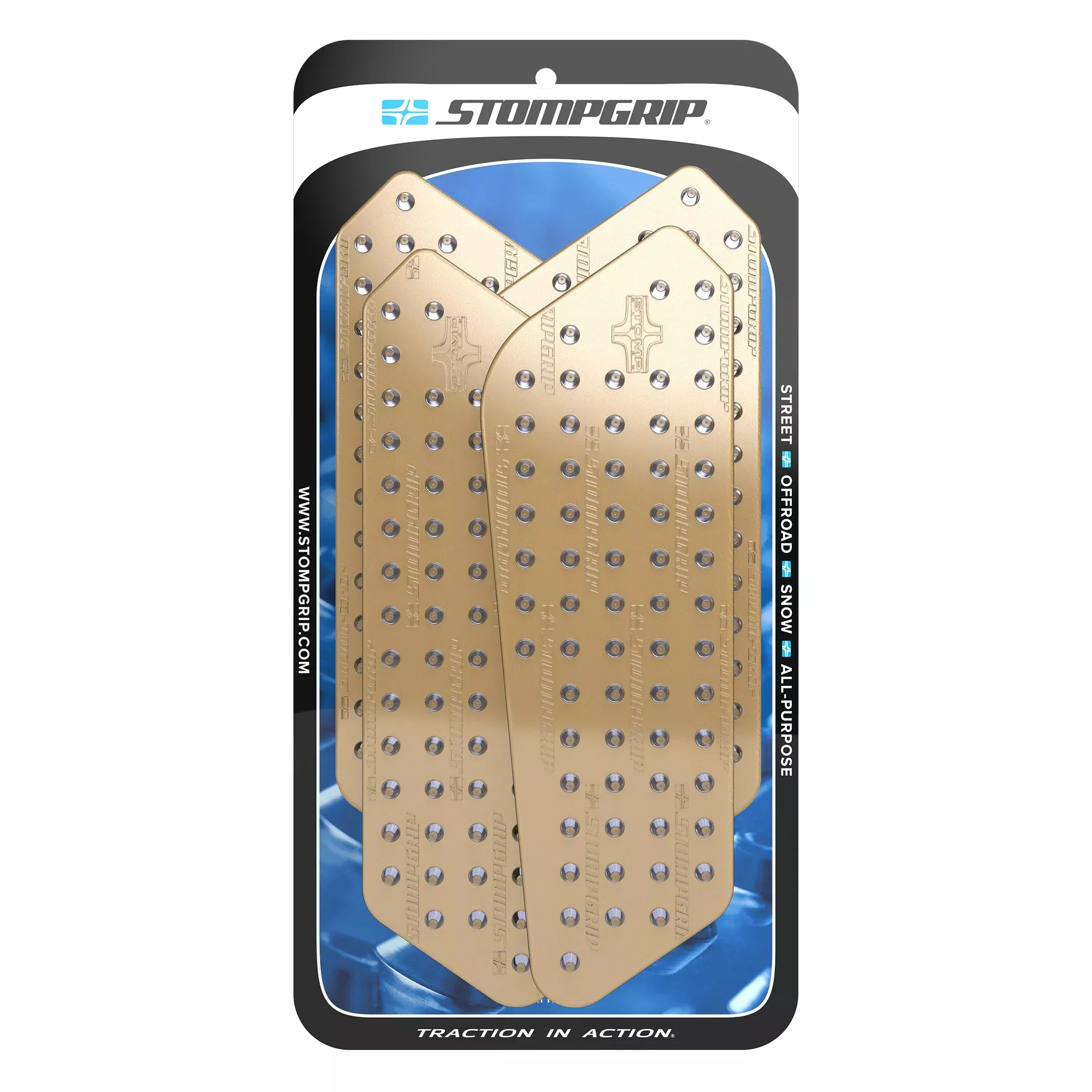 STOMPGRIP STOMPGRIP TUNNEL KIT S/M CLEAR SUPER VOLCANO - 241-79120SV