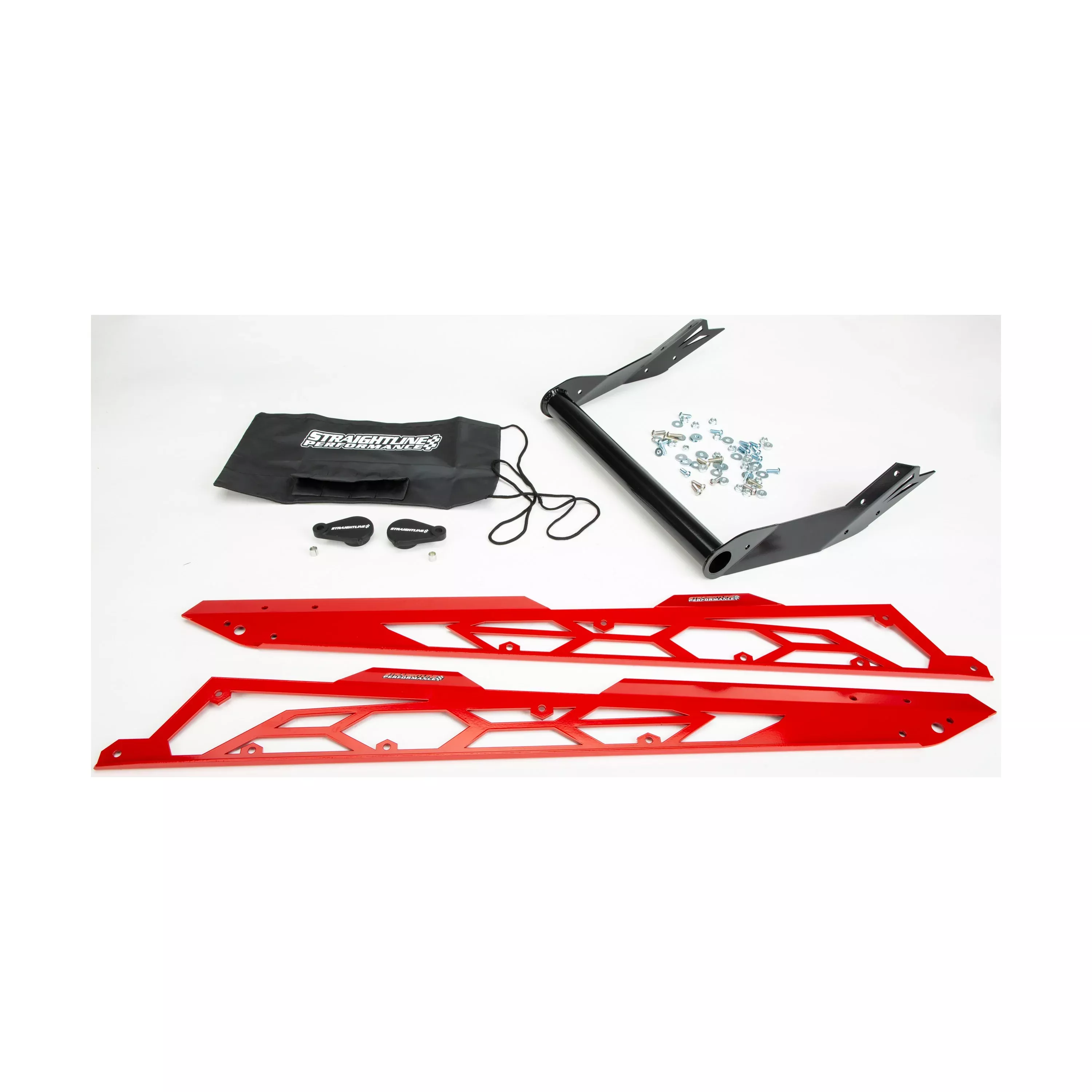 STRAIGHTLINE HIDE 'N' GO REAR BUMPER S-D 165" RED - 241-26633R