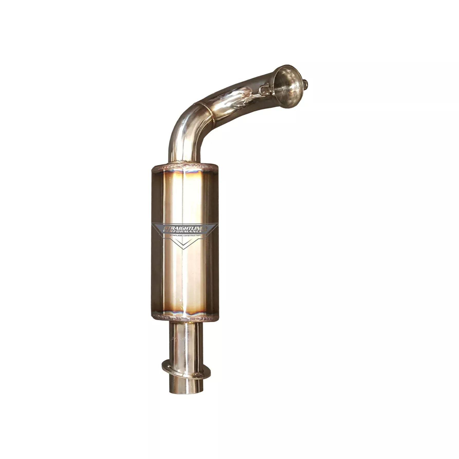 STRAIGHTLINE STAINLESS STEEL MUFFLER POL 800 - 241-2163SS