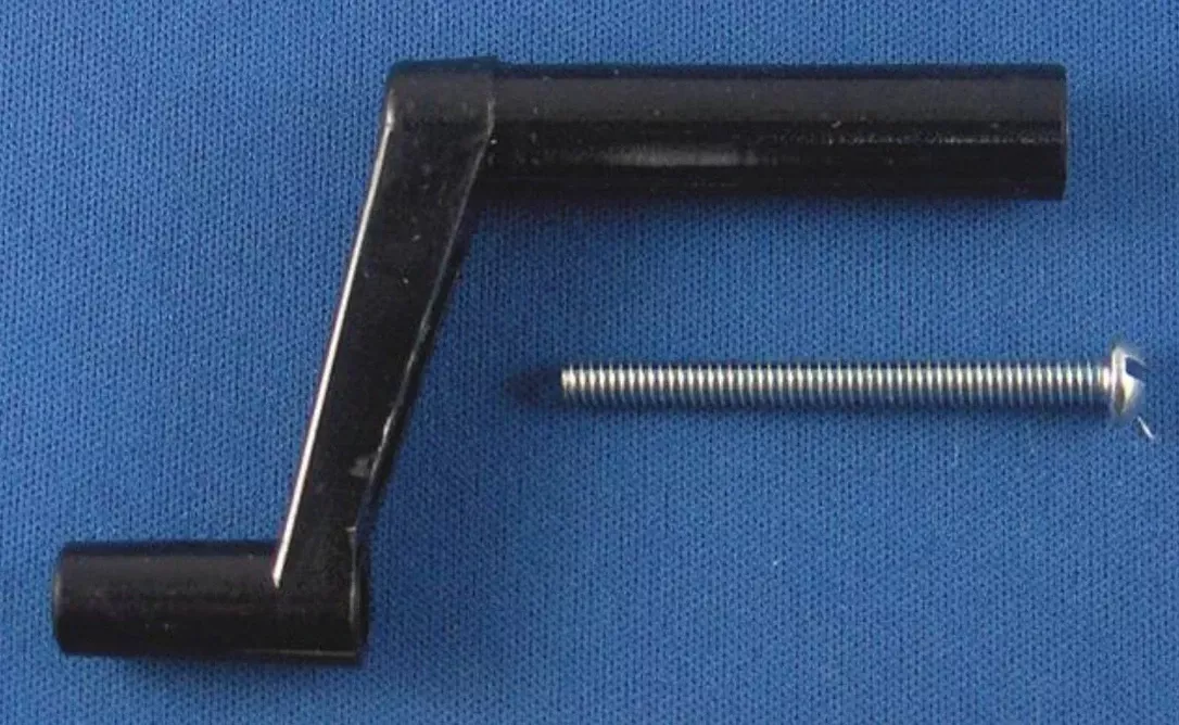 Strybuc 881C Window Crank Plastic 1-3/4 ” Shaft, Black