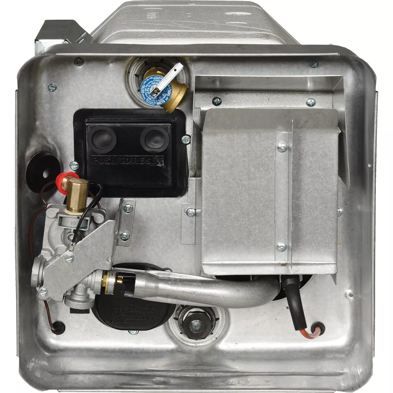 Suburban Direct Spark Ignition and Electric Element with Motor-Aid (DEM) Gas Water Heater, 12 Gallons
