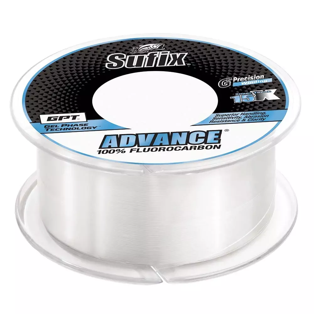 Sufix Advance Fluorocarbon – 10lb – Clear – 200 yds 679-010C