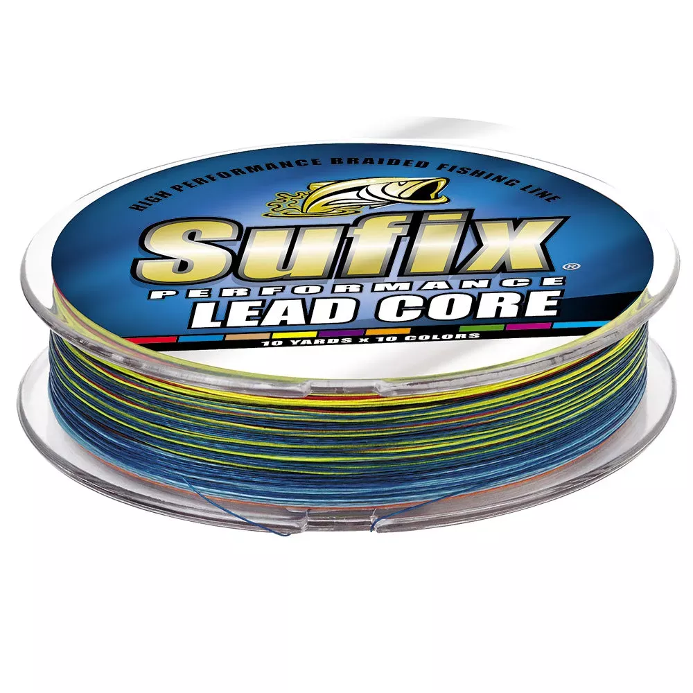 Sufix Performance Lead Core – 18lb – 10-Color Metered – 100 yds 668-118MC