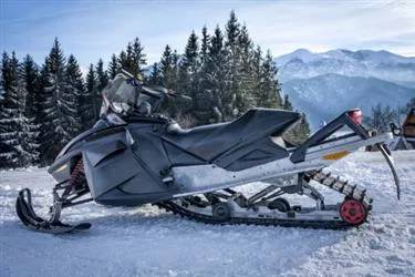 Sun-Dura Small Snowmobile Cover - Black