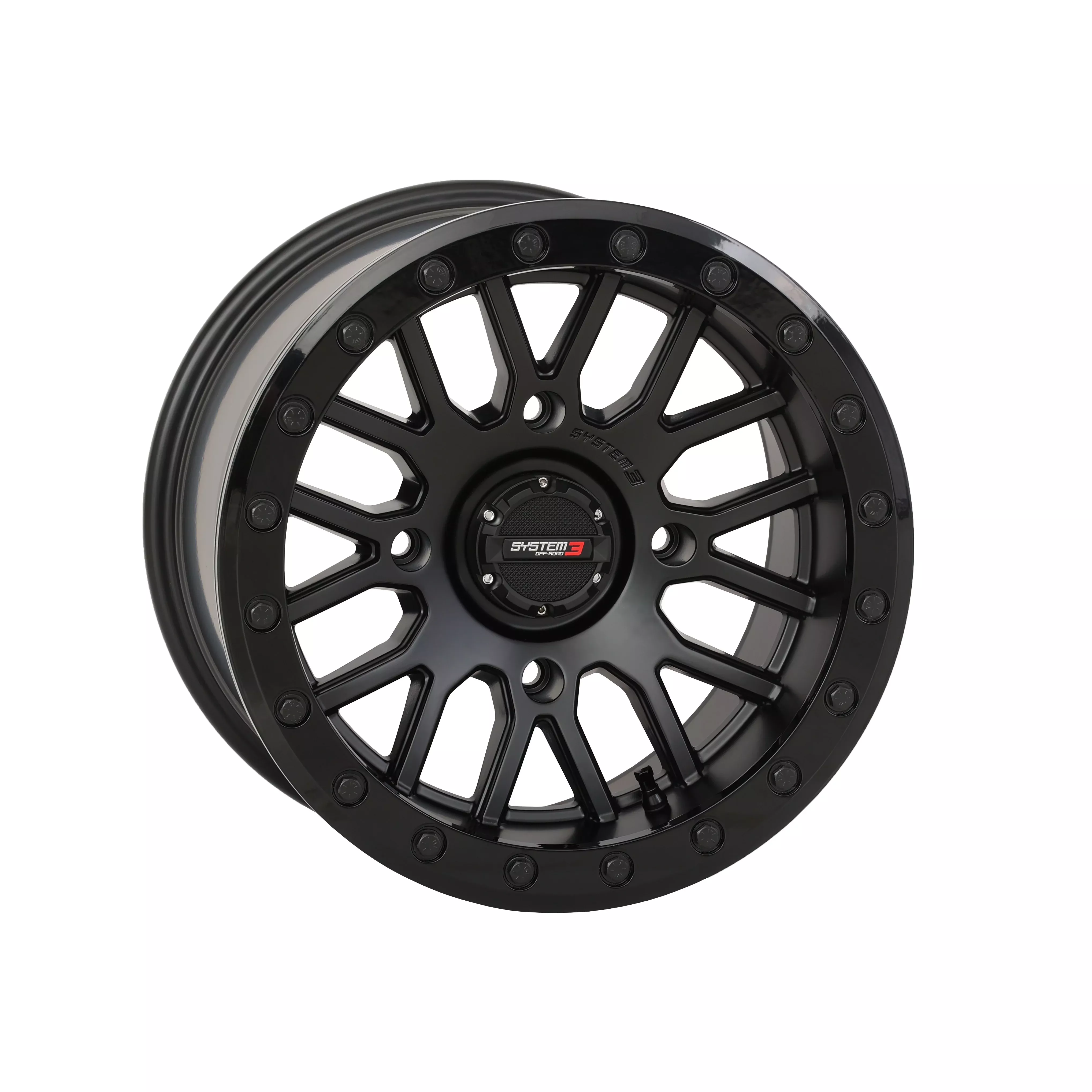 SYSTEM 3 SB9 WHEEL 15X9 5+4 (+10MM) 4/137 MATTE BLACK - 3-159537