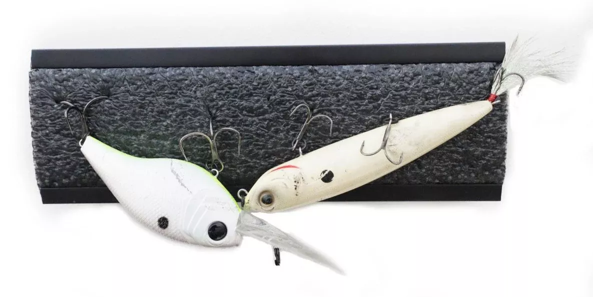 T-H Marine TT-FLH-1-DP Foam Lure Holder – Pair (9 ” Long Each), Black