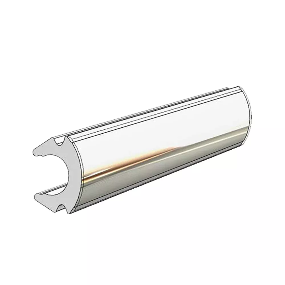 TACO Flex Chrome Insert 15/16 ” x 17/32 ” – 100′ V12-9980CP100-1