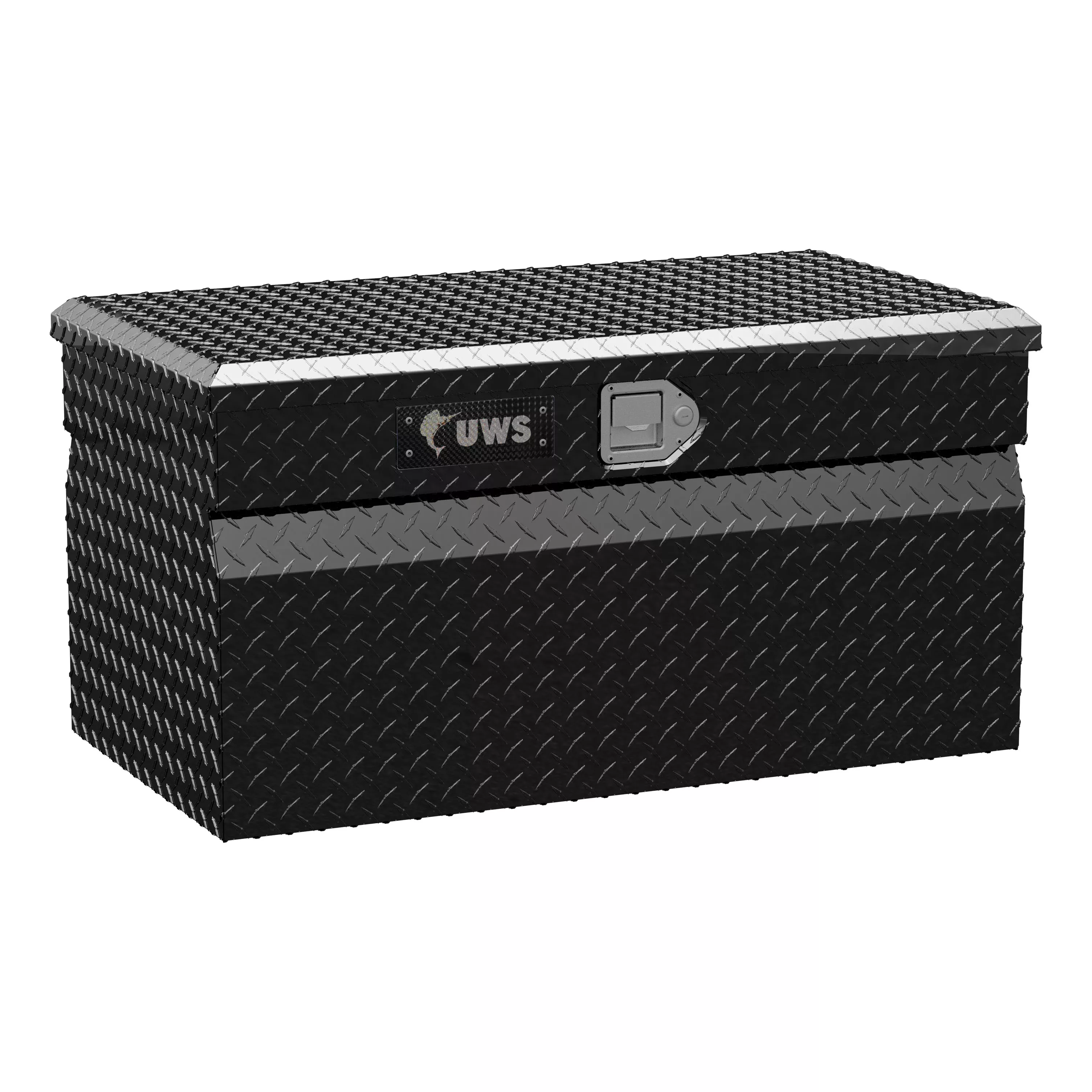 TBC-36-BLK - Gloss Black Aluminum 36" Utility Chest Box (LTL Shipping Only)