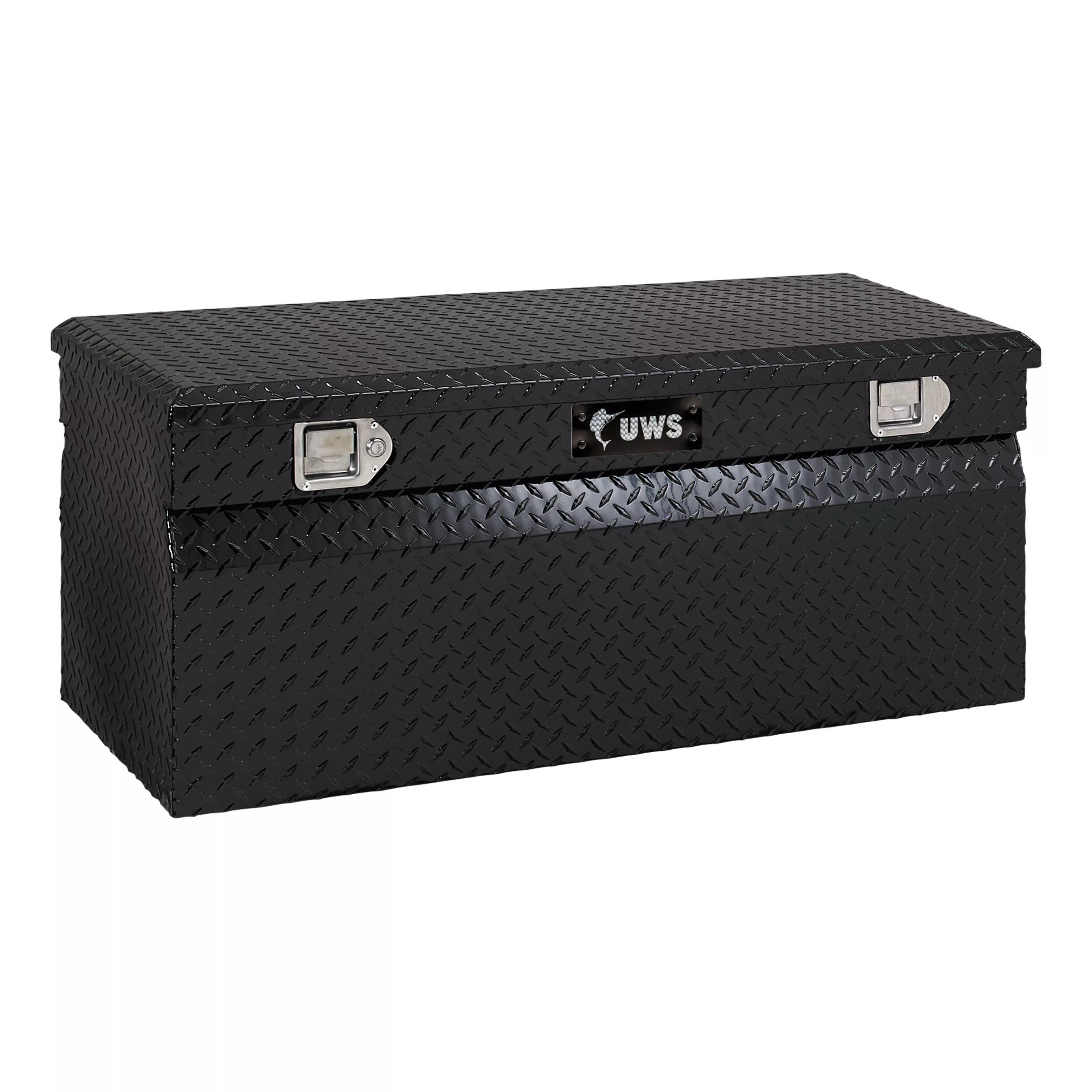 TBC-42-BLK - Gloss Black Aluminum 42" Utility Chest Box (LTL Shipping Only)
