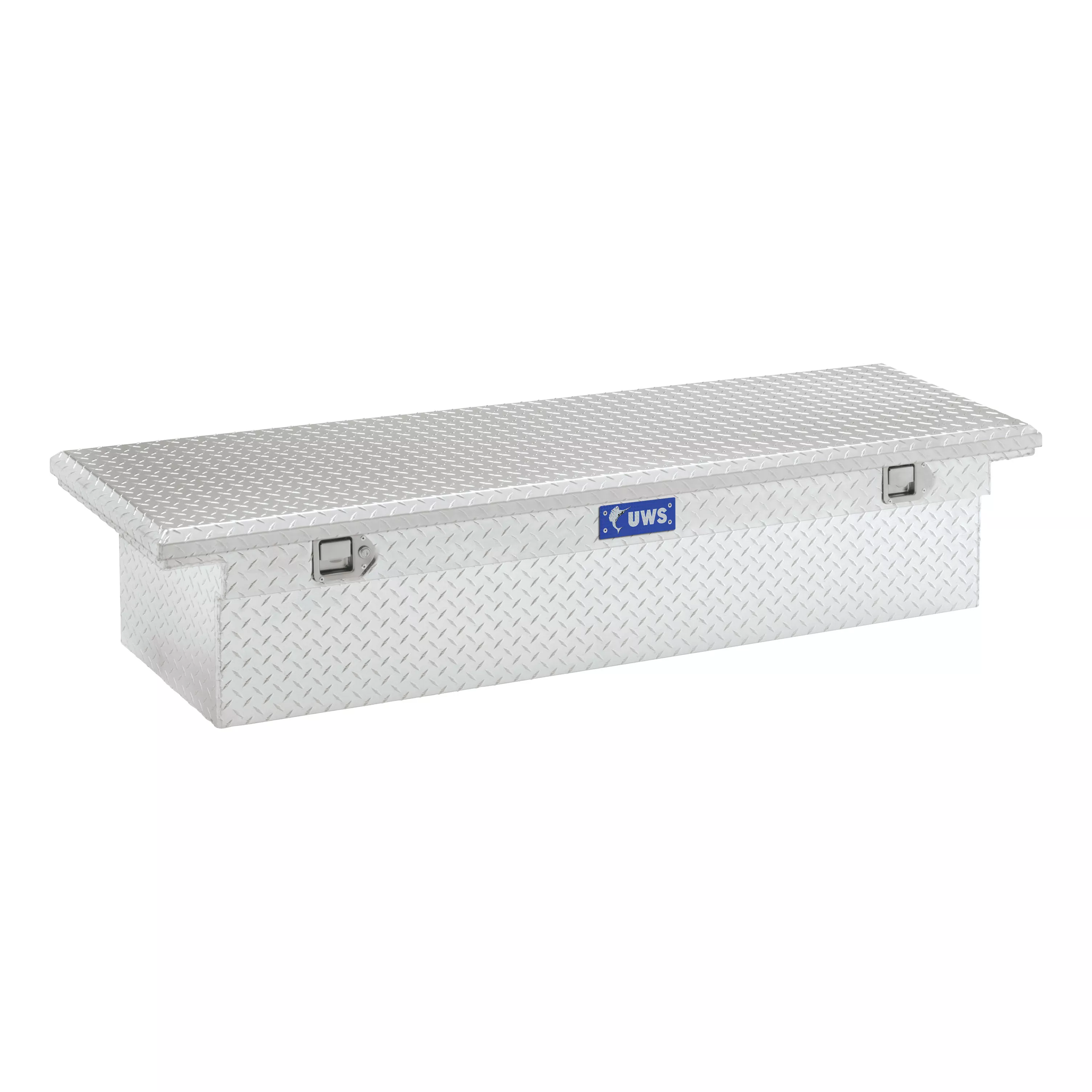 TBS-60-LP - Bright Aluminum 60" Crossover Truck Tool Box, Low Profile (LTL Shipping Only) - 2023-2026 Chevrolet Colorado and more