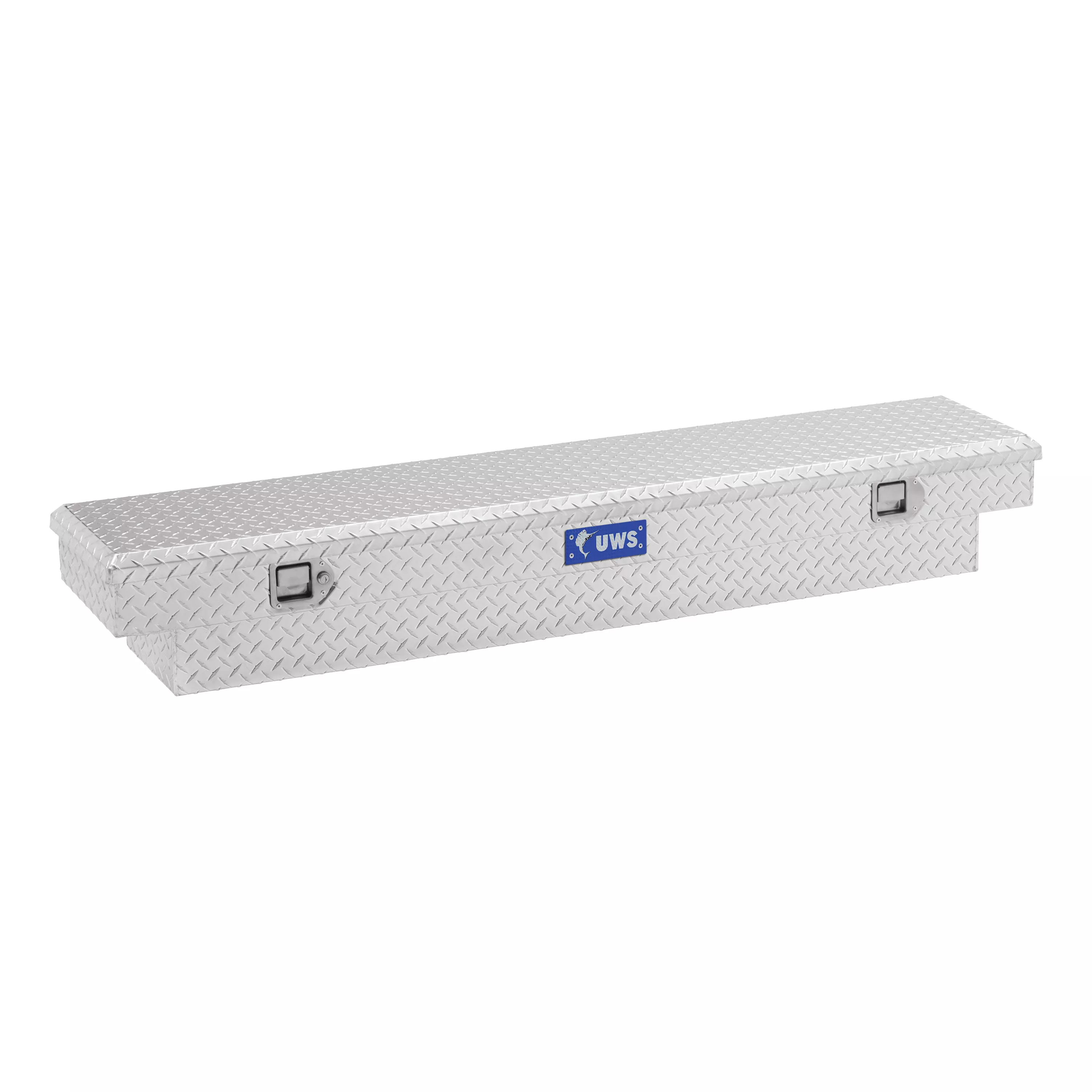 TBS-60-SL - Bright Aluminum 60" Slim-Line Crossover Truck Tool Box (LTL Shipping Only) - 2023-2026 Chevrolet Colorado and more