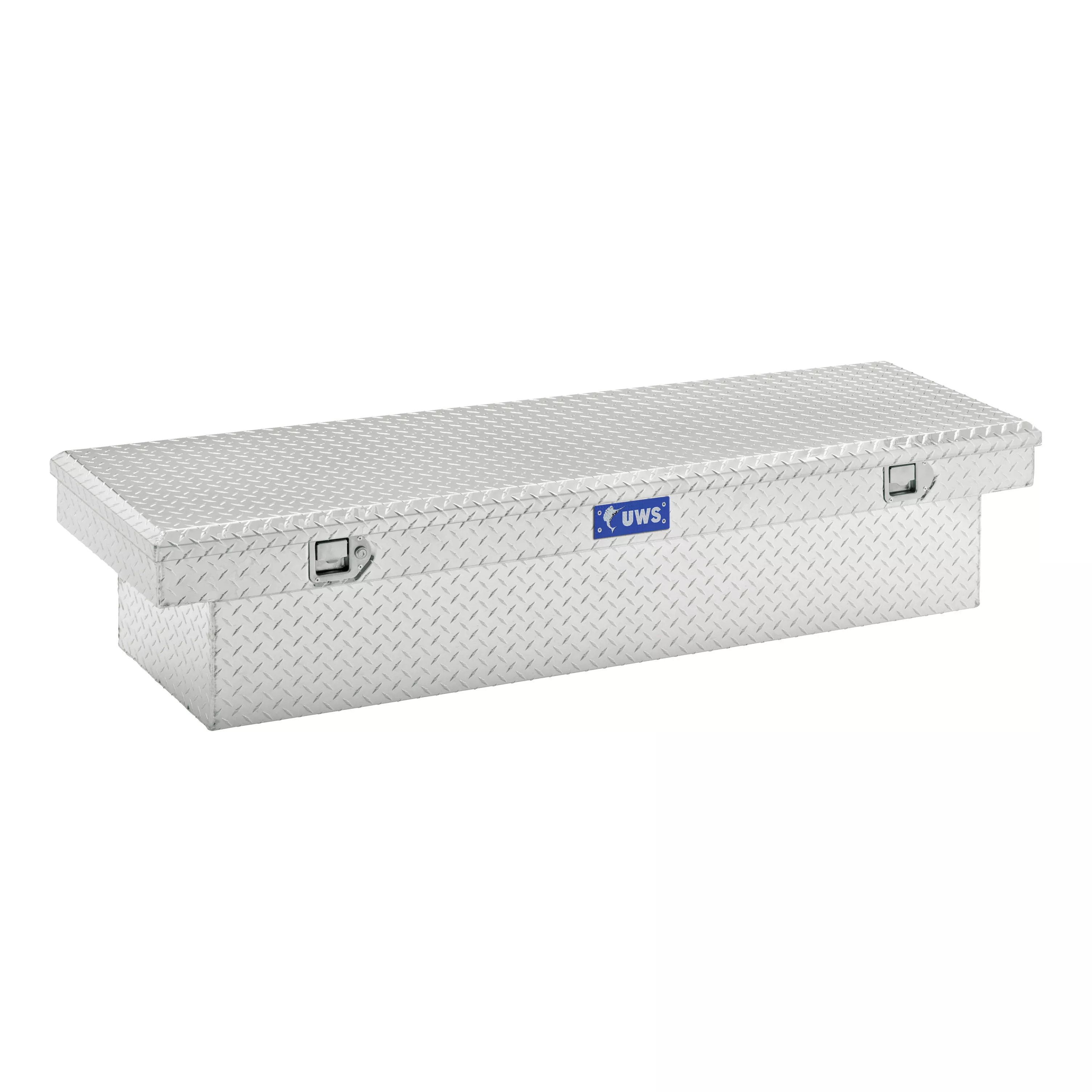 TBS-63 - Bright Aluminum 63" Crossover Truck Tool Box (LTL Shipping Only) - 1998-2011,2019-2026 Ford Ranger, 2022-2026 Nissan Frontier and more