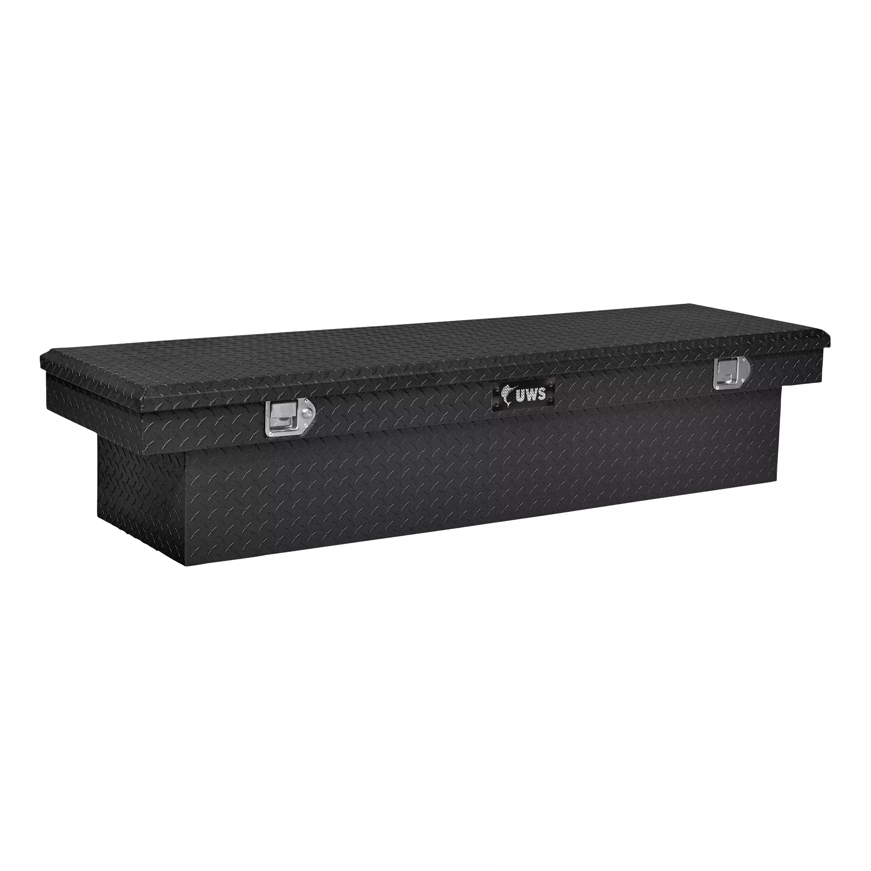 TBS-72-MB - Matte Black Aluminum 72" Crossover Truck Tool Box (LTL Shipping Only) - 2011-2026 Ram 2500, 2011-2026 Ram 3500 and more