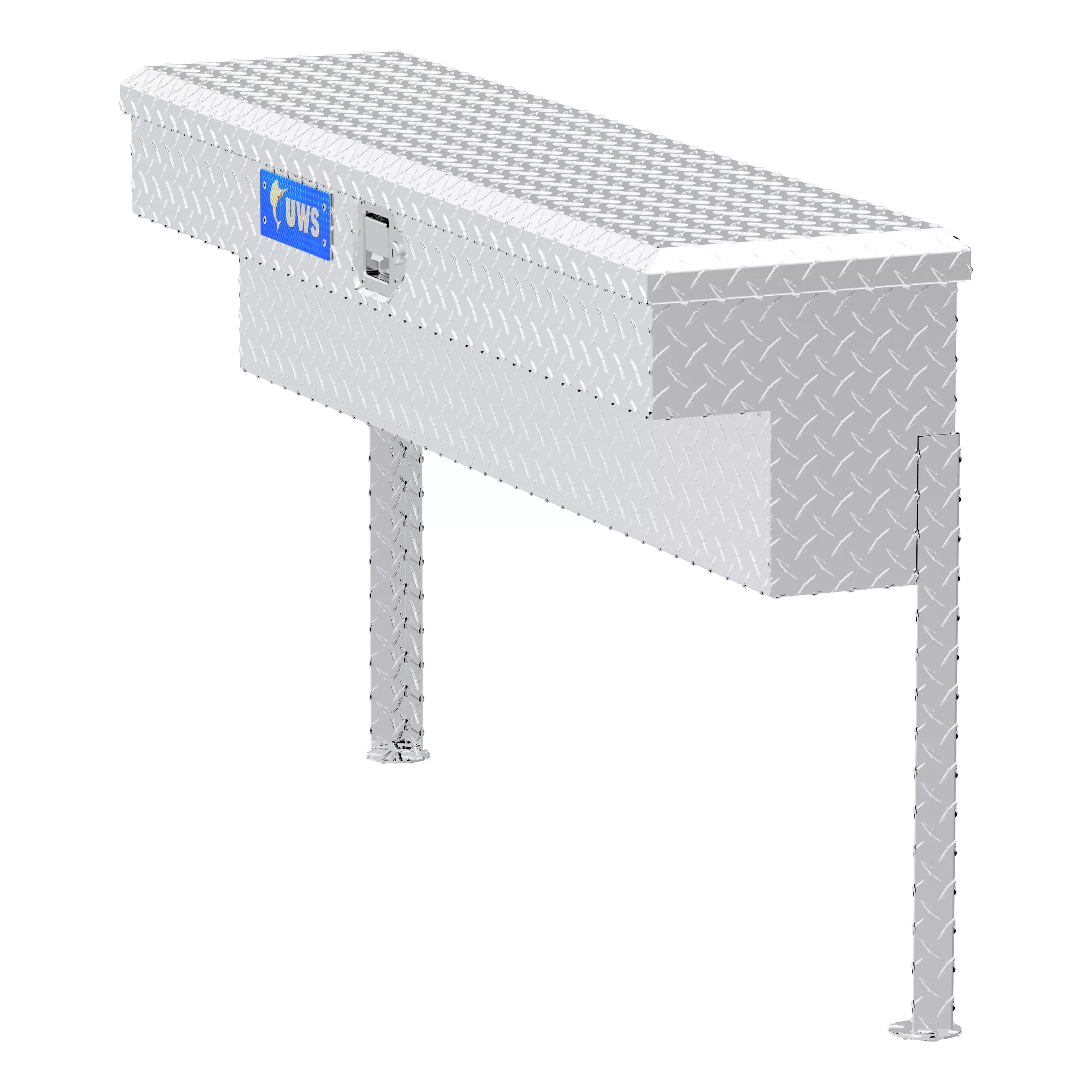 TBSM-48 - Bright Aluminum 48" Truck Side Tool Box (LTL Shipping Only)