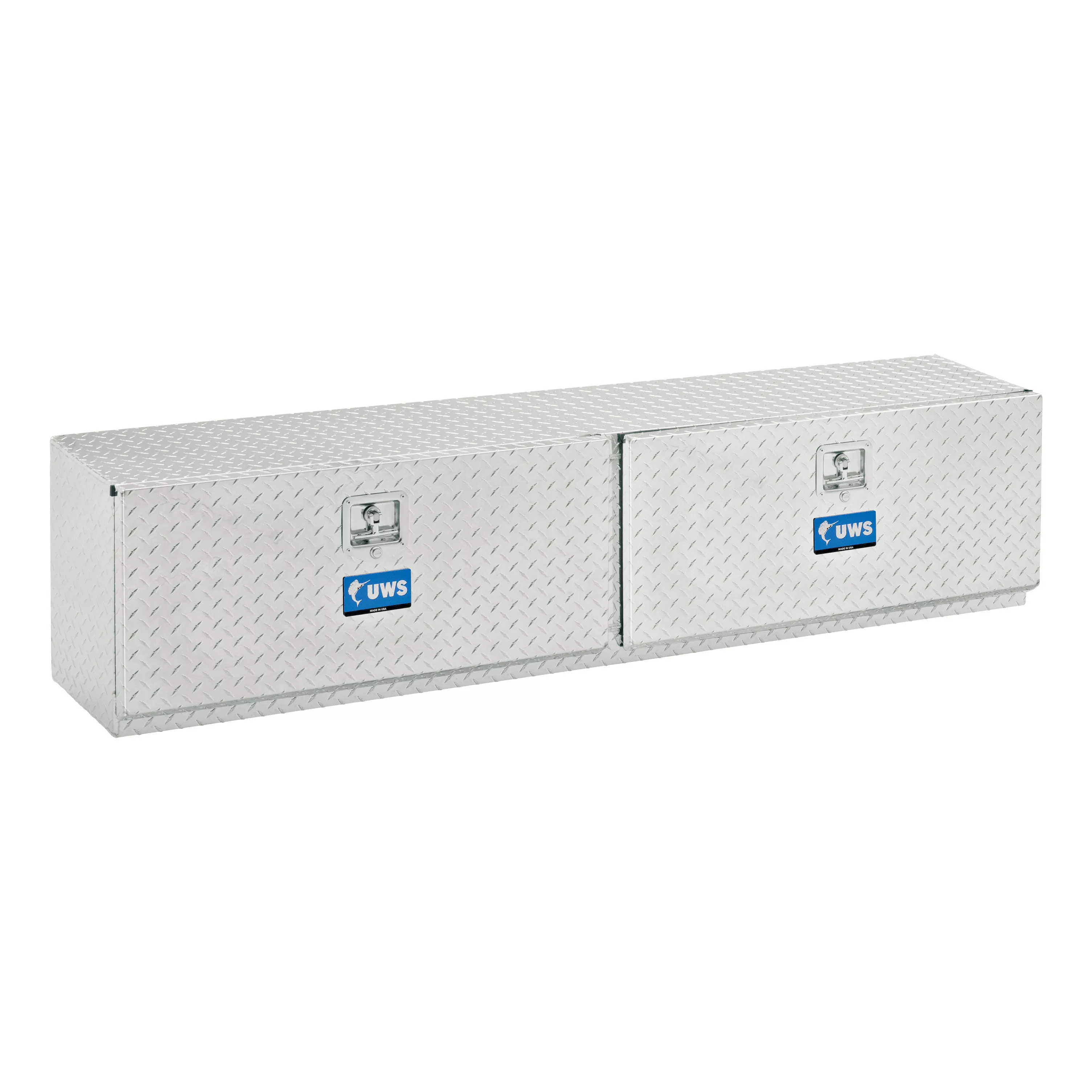 TBTS-96 - Bright Aluminum 96" Double-Door Topside Truck Tool Box