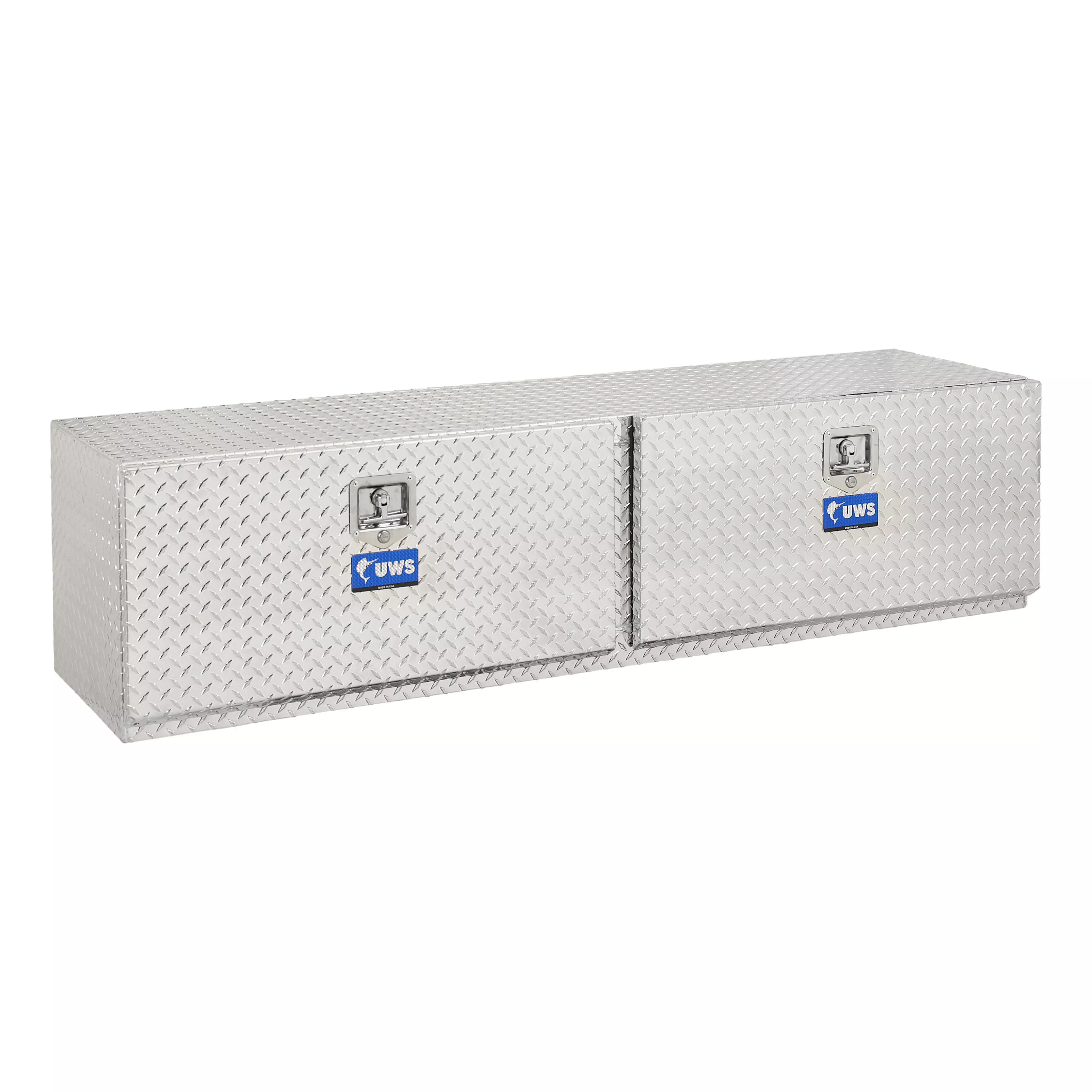 TBUB-96 - Bright Aluminum 96" Double-Door Underbody Tool Box