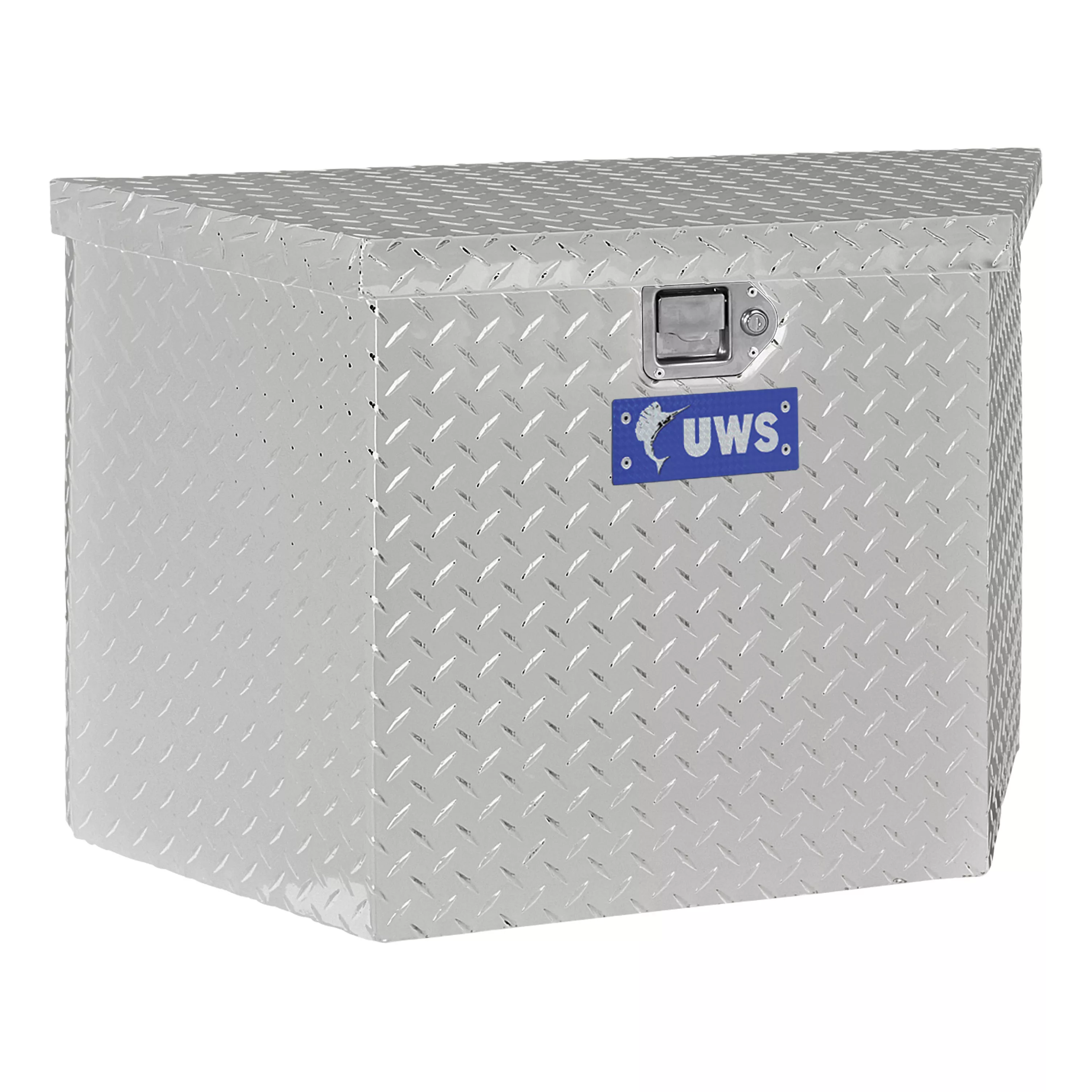 TBV-34 - Bright Aluminum 34" Trailer Tongue Box (LTL Shipping Only)