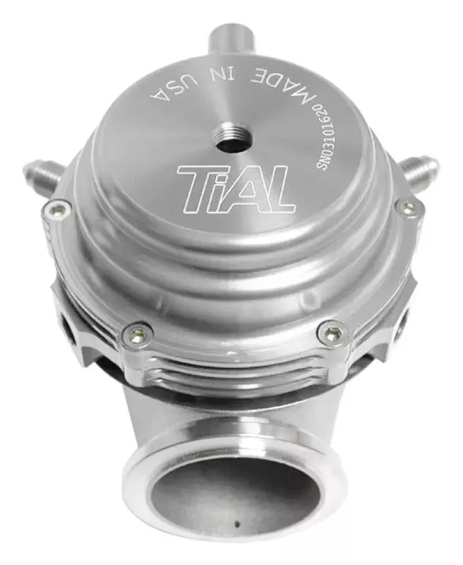 TiALSport MVR Wastegate 44mm (All Springs) w/V-Band Clamps – Silver