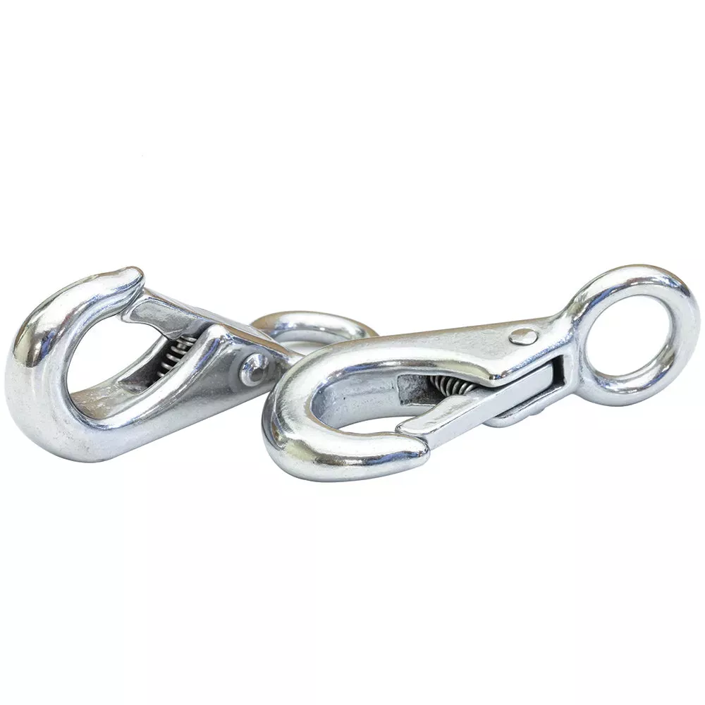 Tigress 316 Stainless Steel Snap Hooks – Pair