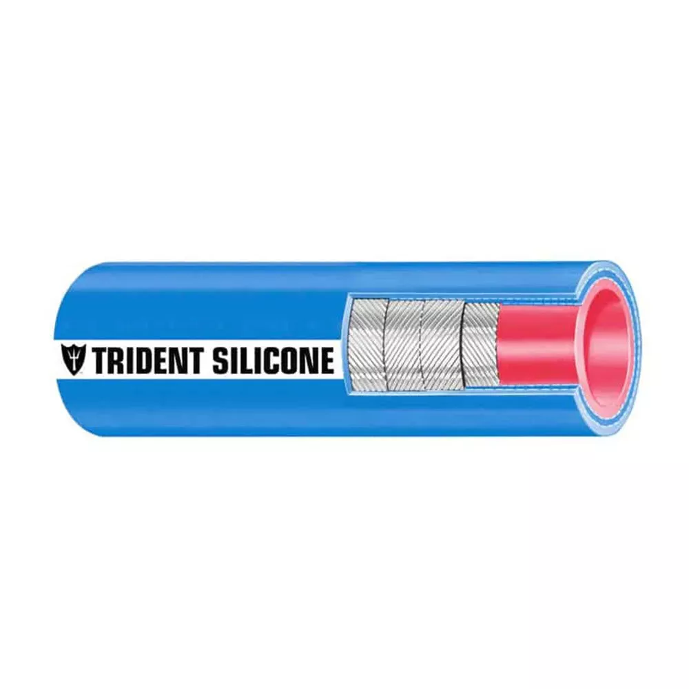 Trident Marine 202V6000-36 6 ” x 36 ” Blue Silicone Wet Exhaust Hose