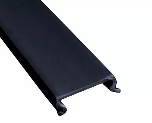 Trim Molding Insert AP Products 011-359 Used For Doors/ Trim Molding And Windows, 5/8" Width x 8 Foot Length, Rigid Vinyl, Black, Philips Style Screw Cover