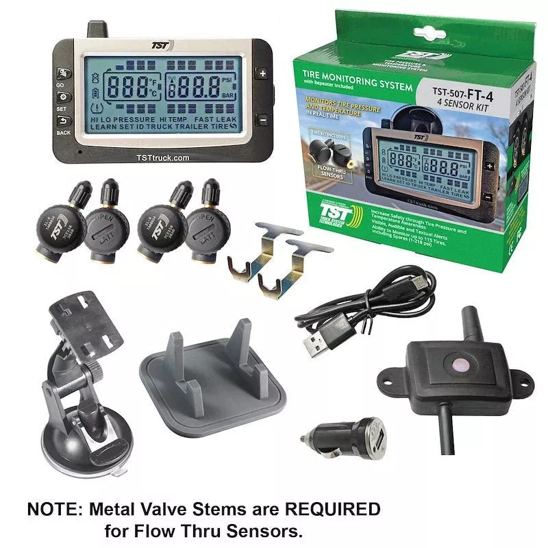Truck Systems Technology TST-507-FT-4 Tire Pressure Monitoring System - TPMS - 507 Series