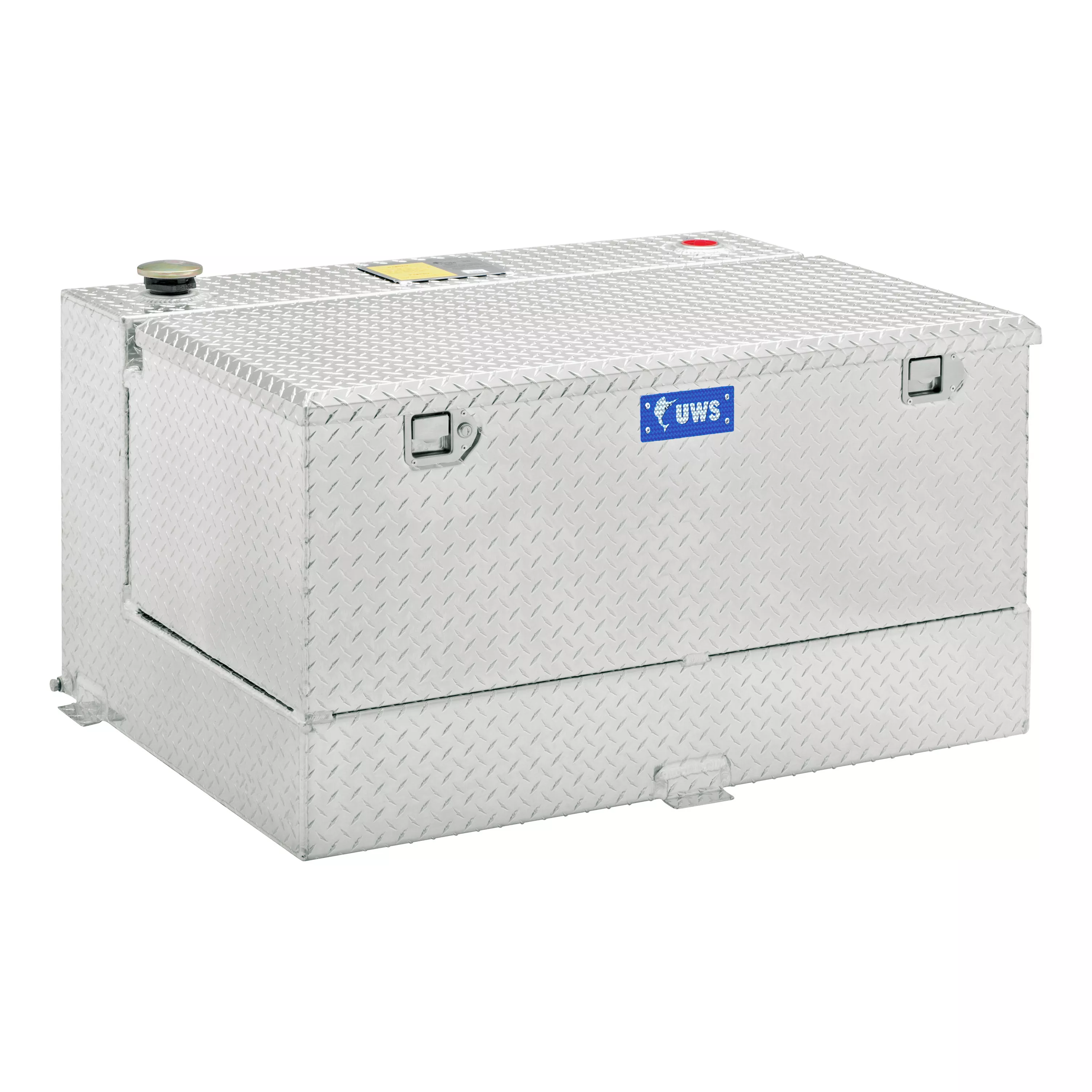 TT-100-COMBO - 100-Gallon Combo Bright Aluminum Transfer Tank