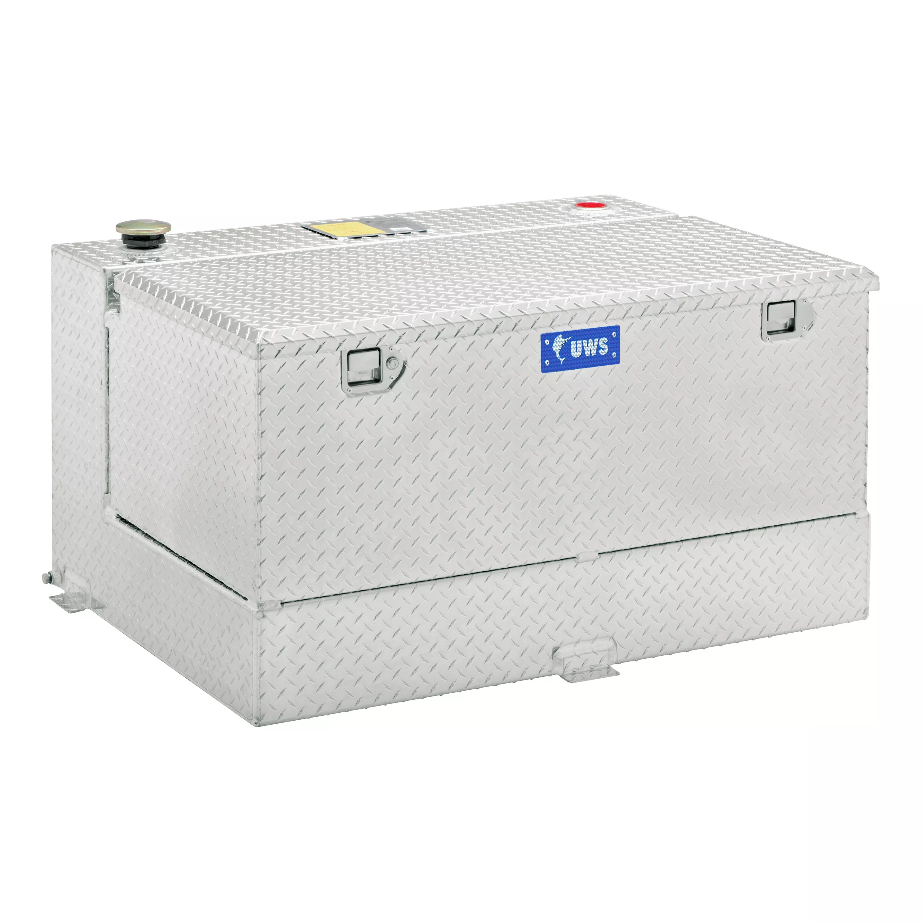 TT-45-COMBO - 45-Gallon Combo Bright Aluminum Transfer Tank