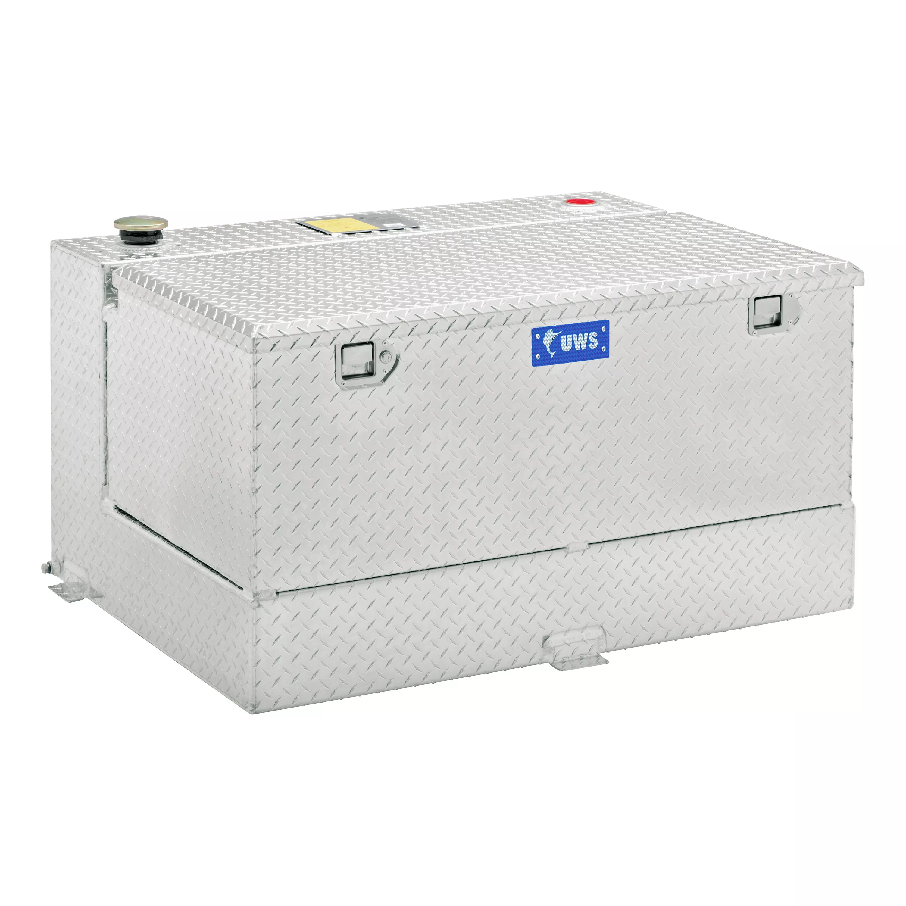 TT-50-COMBO - 50-Gallon Combo Bright Aluminum Transfer Tank