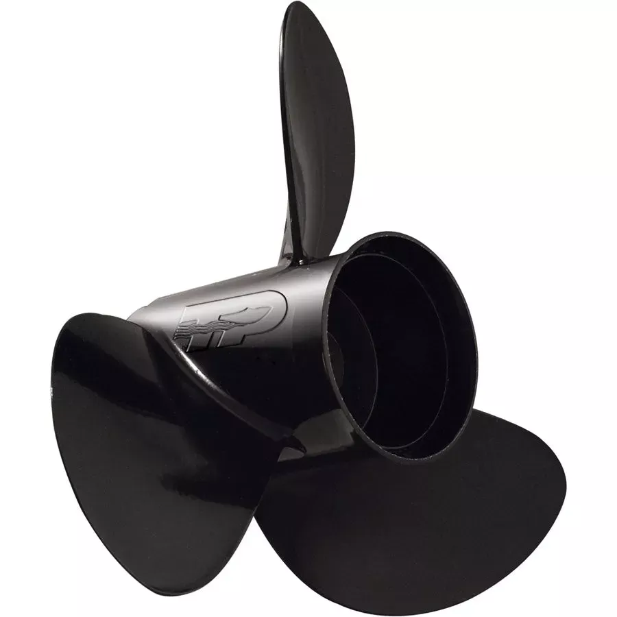 Turning Point Propellers 21201110 Hustler 3-Blade Aluminum Propeller for 6-74hp Engines with 3 ” Gearcase – 10.5 ” x 11 “, Right Hand Prop R1-1011