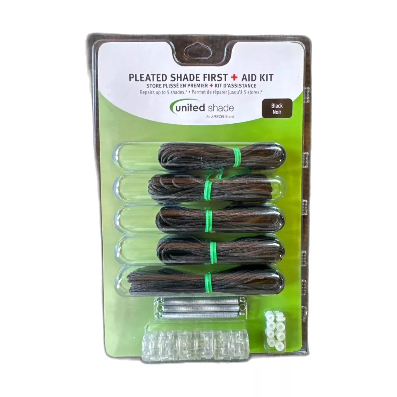 United Shade - Black Pleated Shade Restring Kit - 650010
