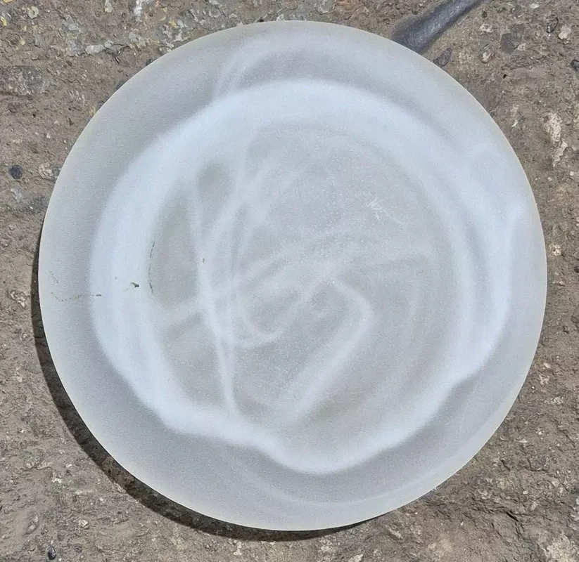 Used Ceiling Mount Light Fixture Replacement Lens – L9100