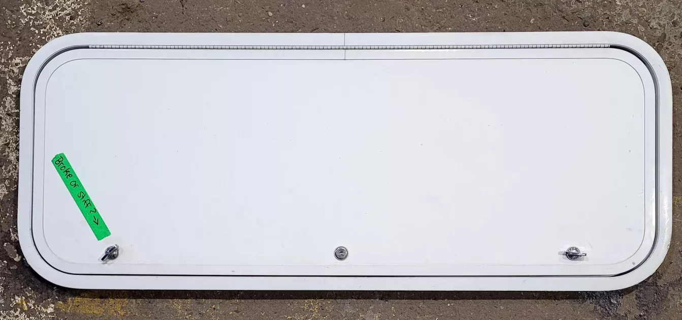 Used Radius Cornered Cargo Door 39 7/8 ” x 15 ” x 1 “D