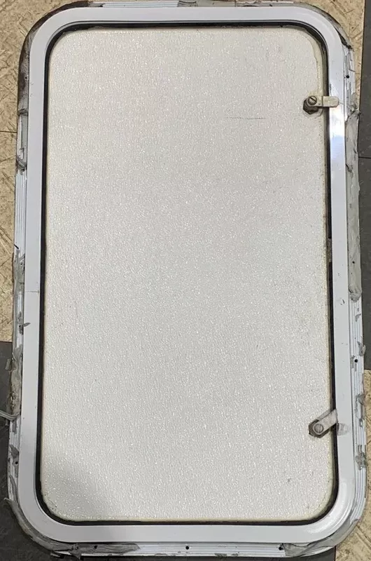 Used RV Cargo Doors 29 3/4 ” x 17 3/4 ” x 1/2 “D