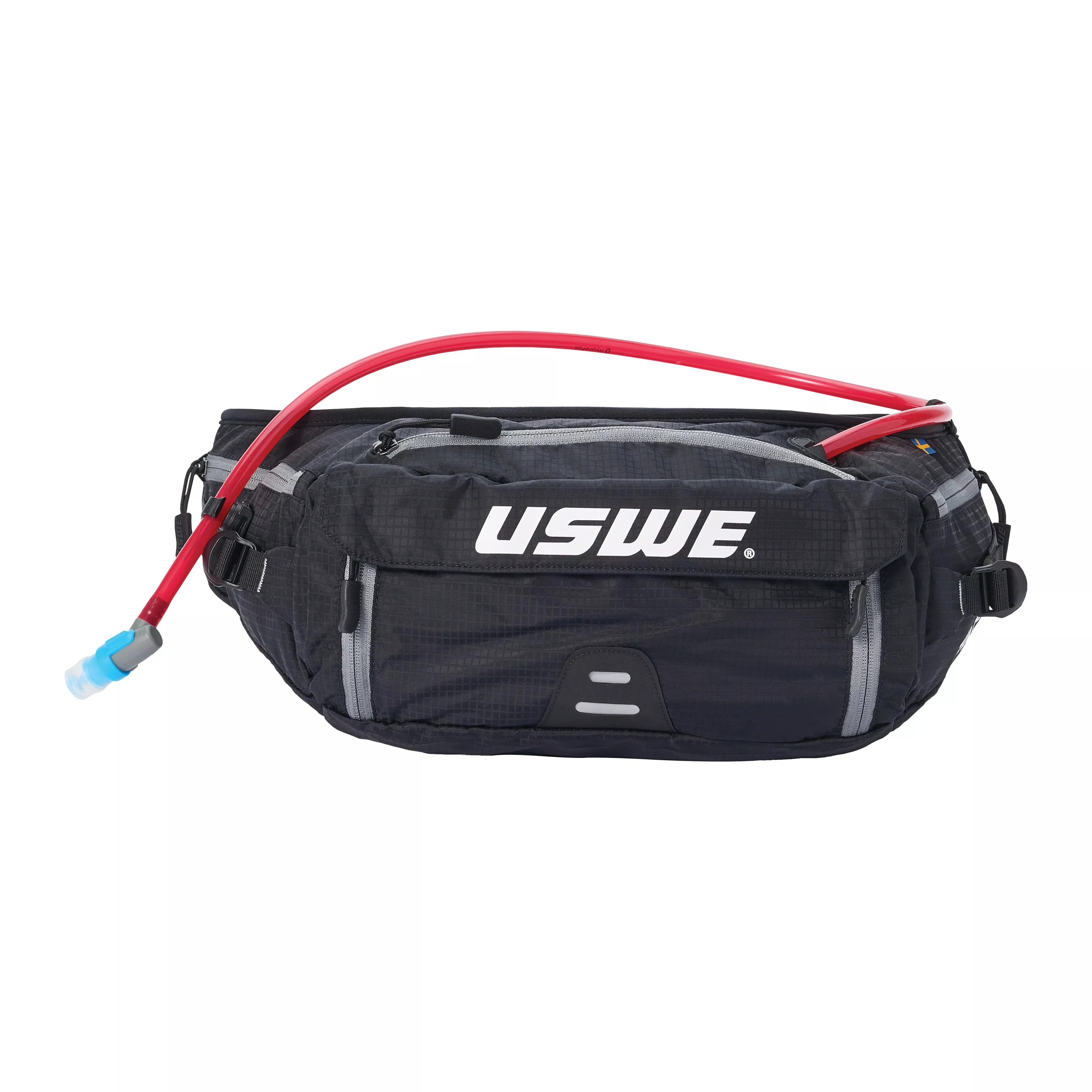 USWE ZULO 6 BLACK CARBON 1.5L VENTED HIP PACK PNP TUBE - 62-5026