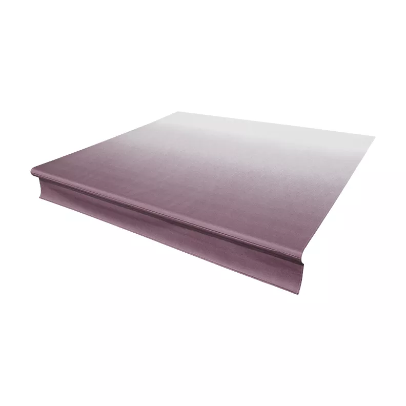 V000334449 - Universal Vinyl Replacement Fabric for 21' RV Awning - Burgundy Fade
