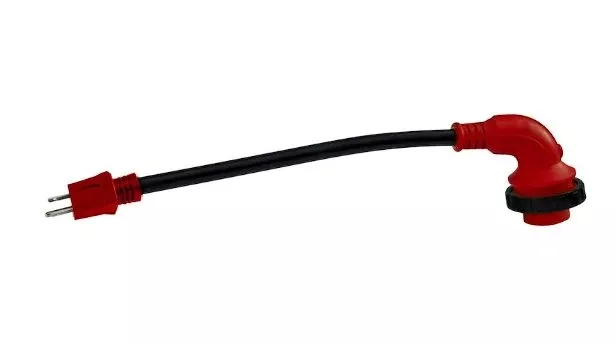 Valterra A10-1530D90VP 90 Deg Power Cord Adapter - 15AM/30AF