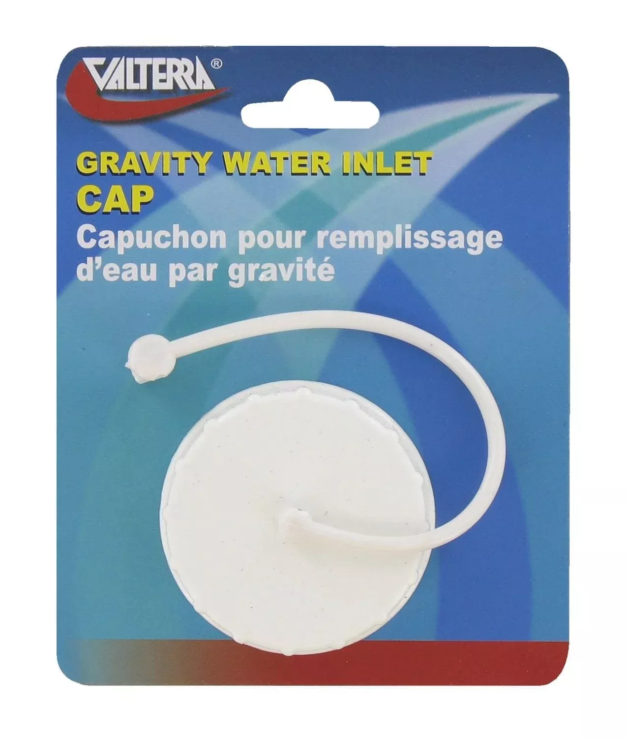 Valterra - Gravity Water Inlet Cap - White - Carded - VALA0120SVP